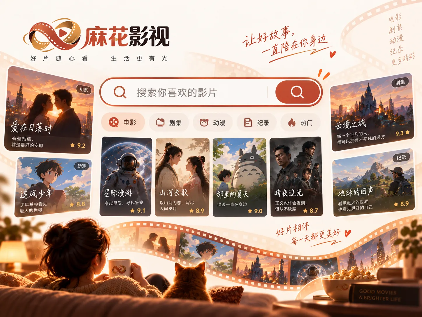 麻花影视平板与大屏搜索使用